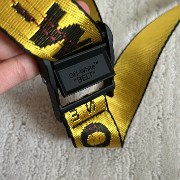 OFF-WHITE industrial Belt Fall/Winter 2022 Collection Virgil Abloh Canvas Size:L - Picture 6 of 8